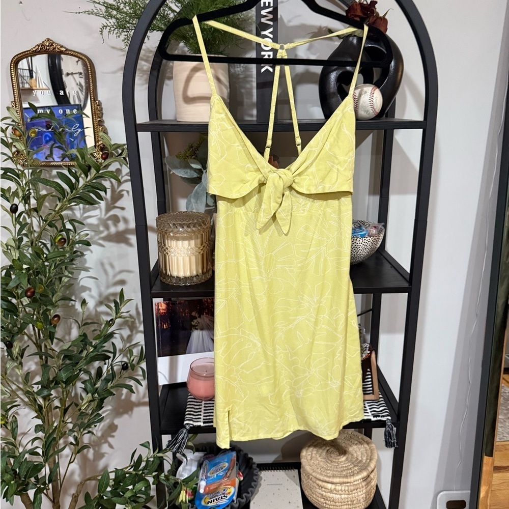 Volcom Sunny Yellow Camisole dress size small